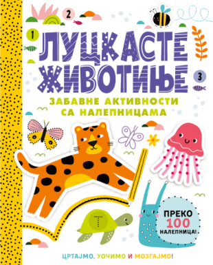 Luckaste životinje – zabavne aktivnosti sa nalepnicama