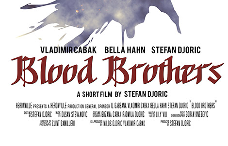  pobratimi blood brothers , kratki igrani film po motivima romana duge noći i crne zastave  laguna knjige