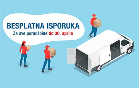 besplatna isporuka na teritoriji republike srbije do kraja aprila laguna knjige