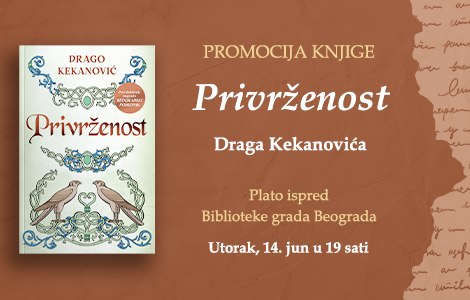 drago kekanović, prvi dobitnik nagrade beogradski pobednik , otvara letnji plato bgb laguna knjige