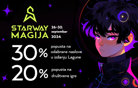 doživite starway magiju od 26 do 30 septembra  laguna knjige