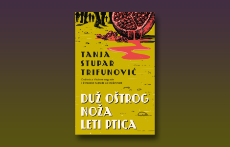 prikaz romana duž oštrog noža leti ptica svet sa šibom u rukama laguna knjige