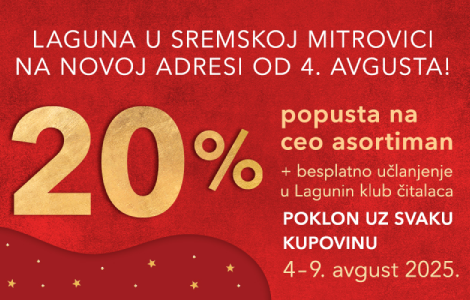 laguna u sremskoj mitrovici na novoj adresi  laguna knjige