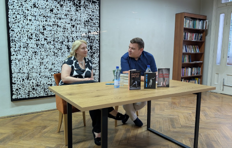jovana kuzmanović održala književno veče u beloj crkvi laguna knjige