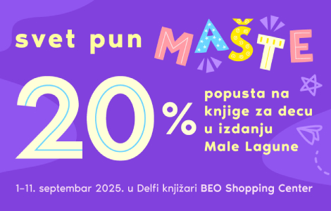 svet pun mašte uz 20 popusta na knjige za decu  laguna knjige