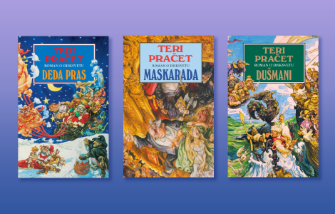  deda pras , maskarada i dušmani terija pračeta ponovo u knjižarama  laguna knjige