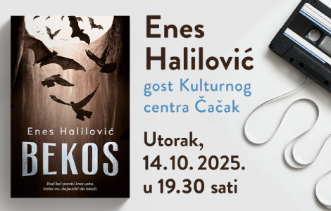 enes halilović u čačku 14 oktobra laguna knjige