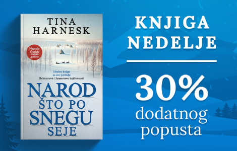 knjiga nedelje narod što po snegu seje  laguna knjige