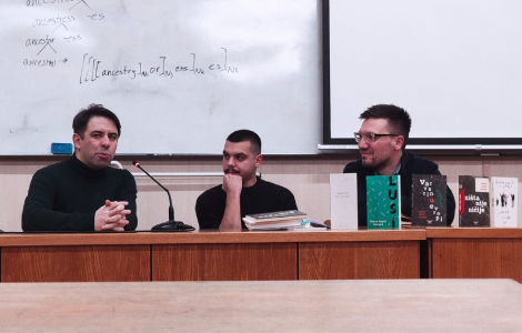 razgovor o delu bojana savića ostojića na filološkom fakultetu laguna knjige