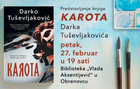 predstavljanje karote u biblioteci u obrenovcu laguna knjige