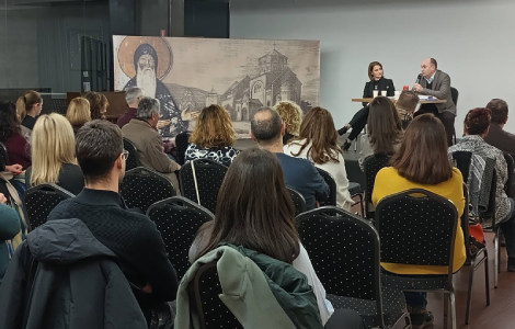 promocija ljubenovićevog romana otac u ljubljani laguna knjige