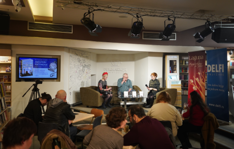 traganje za iskupljenjem na uzbudljivoj i surovoj pustolovini od svete gore do moskve aleksandar tešić predstavio knjigu lazarevo časomerje  laguna knjige