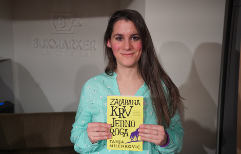 alegorija o surovom odrastanju predstavljen roman začarana krv jednoroga autorke tanje milenković laguna knjige