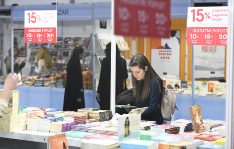 sajam knjiga i izložba umetnosti art ekspo u novom sadu od 17 do 23 marta laguna knjige