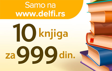 akcija 10 knjiga za 999 dinara samo na sajtu www delfi rs laguna knjige