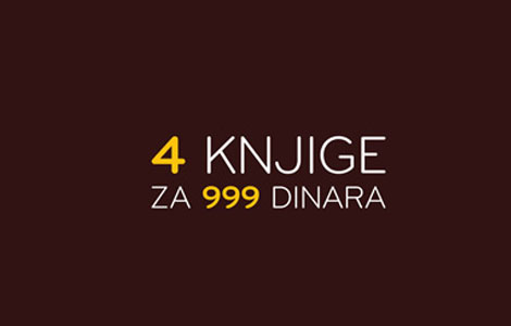 nastavljamo da topimo cene 4 knjige 999 dinara  laguna knjige